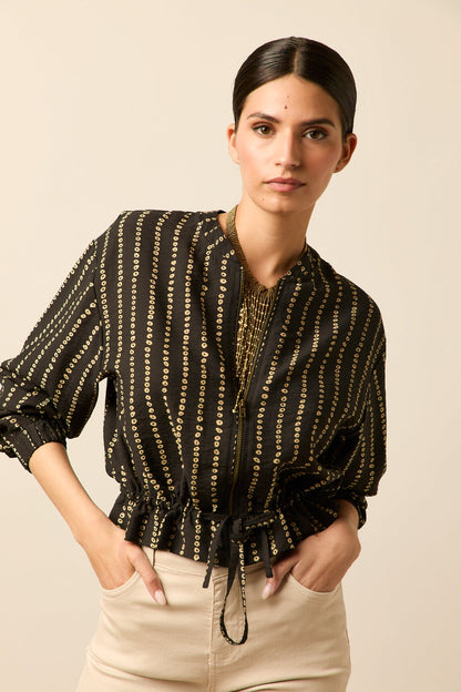 Bomber topos bicolor